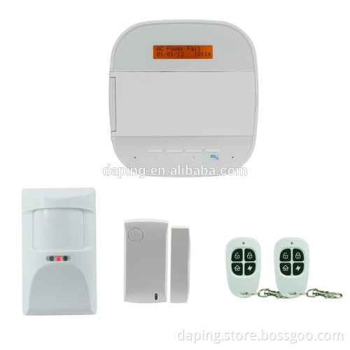Support 10 Keypads Intrusion Alarm System Kit with Wifi Function